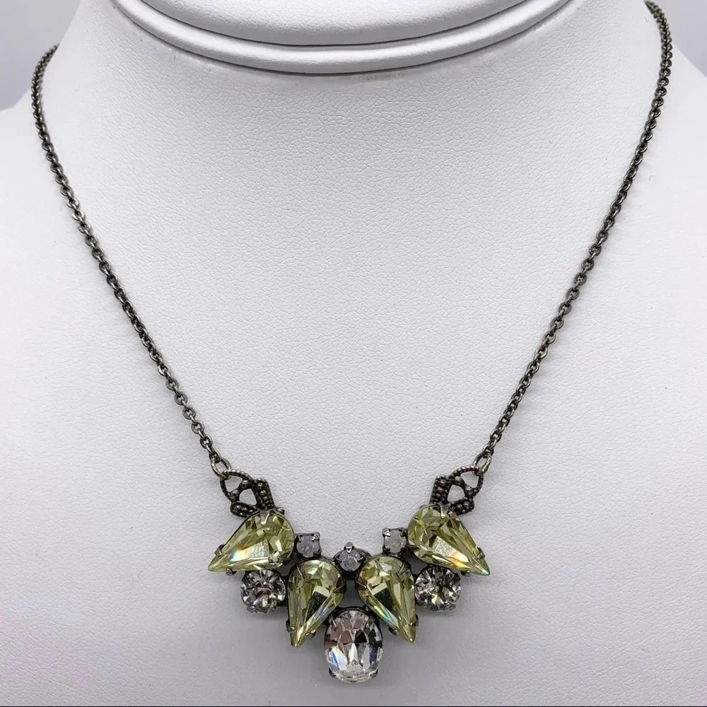 Sorrelli Yellow Crystal Necklace